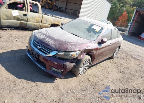 2014 Honda Accord Ex-L из США, поврежденный, VIN 1HGCR2F81EA124485